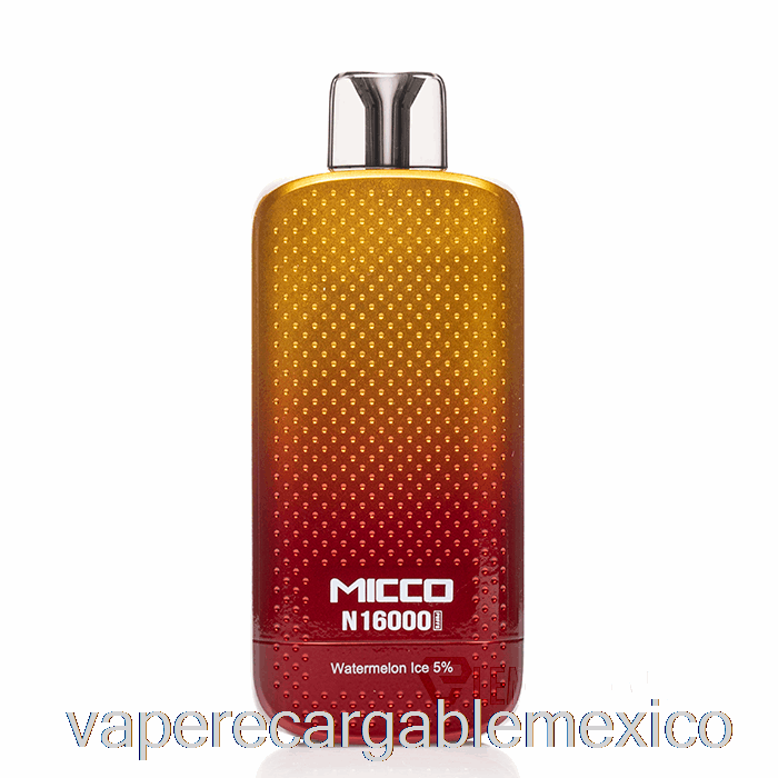 Vape Recargable Horizontech Micco N16000 Desechable Sandía Hielo